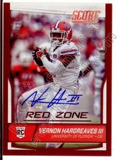 vernon hargreaves rookie rc draft auto autograph florida gators uf college #/20