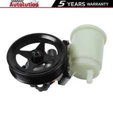 Power Steering Pump w/ Pulley & Reservoir 96-1008R for Dodge Ram 2500 2003-2010