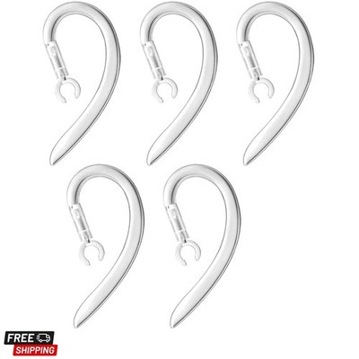 Ear Hooks 360° Rotatable Multi-Dimensional Adjustable Soft Silicone Universal...