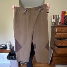 Brain Dead Men s Brown Nylon Paneled climbing...
