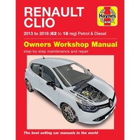 Renault Clio 2013-2018 Benzin Diesel Werkstatthandbuch Haynes