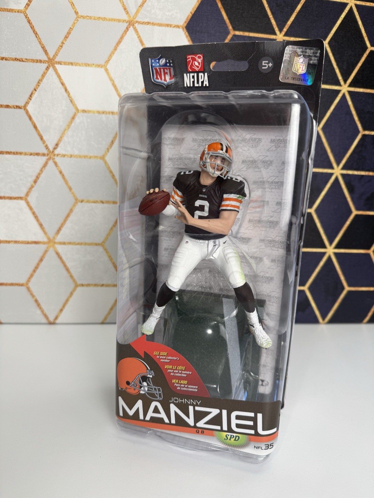 McFarlane Toys NFL 35 Johnny Manziel Action Figure