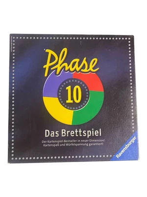 Phase 10 Das Brettspiel Ravensburger Alte Version 2010 272266 Gesellschaftsspiel - Bild 1 von 4