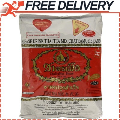 NumberOne ChaTraMue Original Thai Iced Tea Mix 400g Bag from Thailand