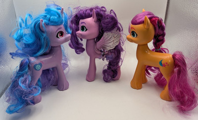 My Little Pony: A New Generation Collection of 3 6-Inch Figures Great Condition!