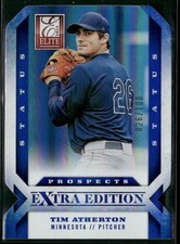 2013 Panini Elite Extra Edition Status Blue Die Cut #192 Tim Atherton 26/100