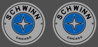 Schwinn Star Headbadge Aufkleber