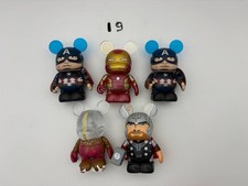 Disney Vinylmation Marvel Avengers Lot Iron Man Thor Captain America 5