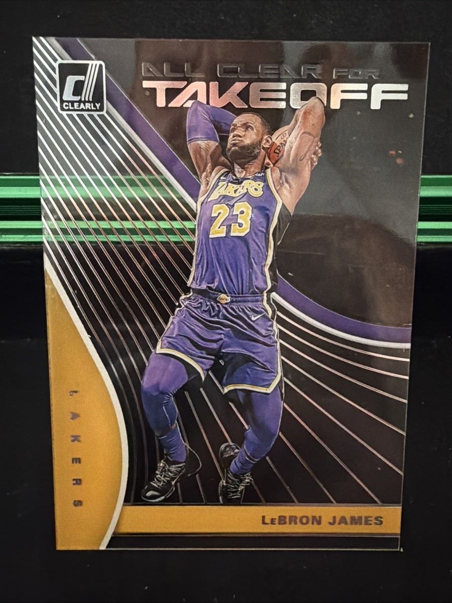 その他 nba panini clearly donruss LEBRON JAMES 2019-20 Clearly Donruss LeBron James All Clear for Takeoff PSA 10