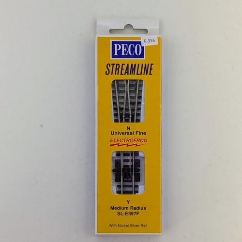 PECO SLE95/SLE96 – 2 Aiguillages Electrofrog HO – 1 Droit 1 Gauche 219 Mm