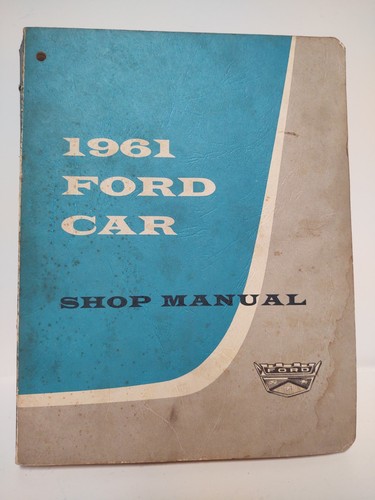 Original 1961 Ford Car Shop Manual Ford Motor Co - Picture 22 of 22