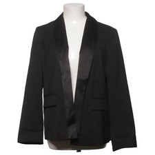 Miss Selfridge, Blazer, Gr&ouml;&szlig;e: 40, Schwarz, Elasthan/Polyester/Viskose #AeH
