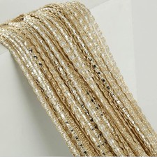 Home Decor Sequin Curtain for 39"W x 79"L Pack of 1 , Champagne-b