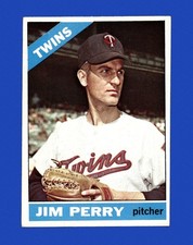 1966 Topps Set-Break #283 Jim Perry EX-EXMINT *GMCARDS*