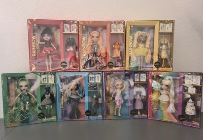Rainbow High Fantastic Fashion alle 7 Puppen Set NEU OVP