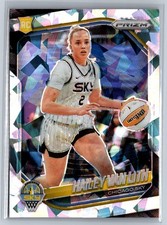 2025 panini prizm wnba basketball cracked ice rookie hailey van lith no. 2