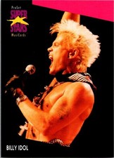 1991 Pro Set Musicards - Music Stars - Billy Idol