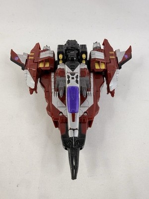 Transformers Cybertron Starscream Voyager Action Figure Toys R Us Exclusive