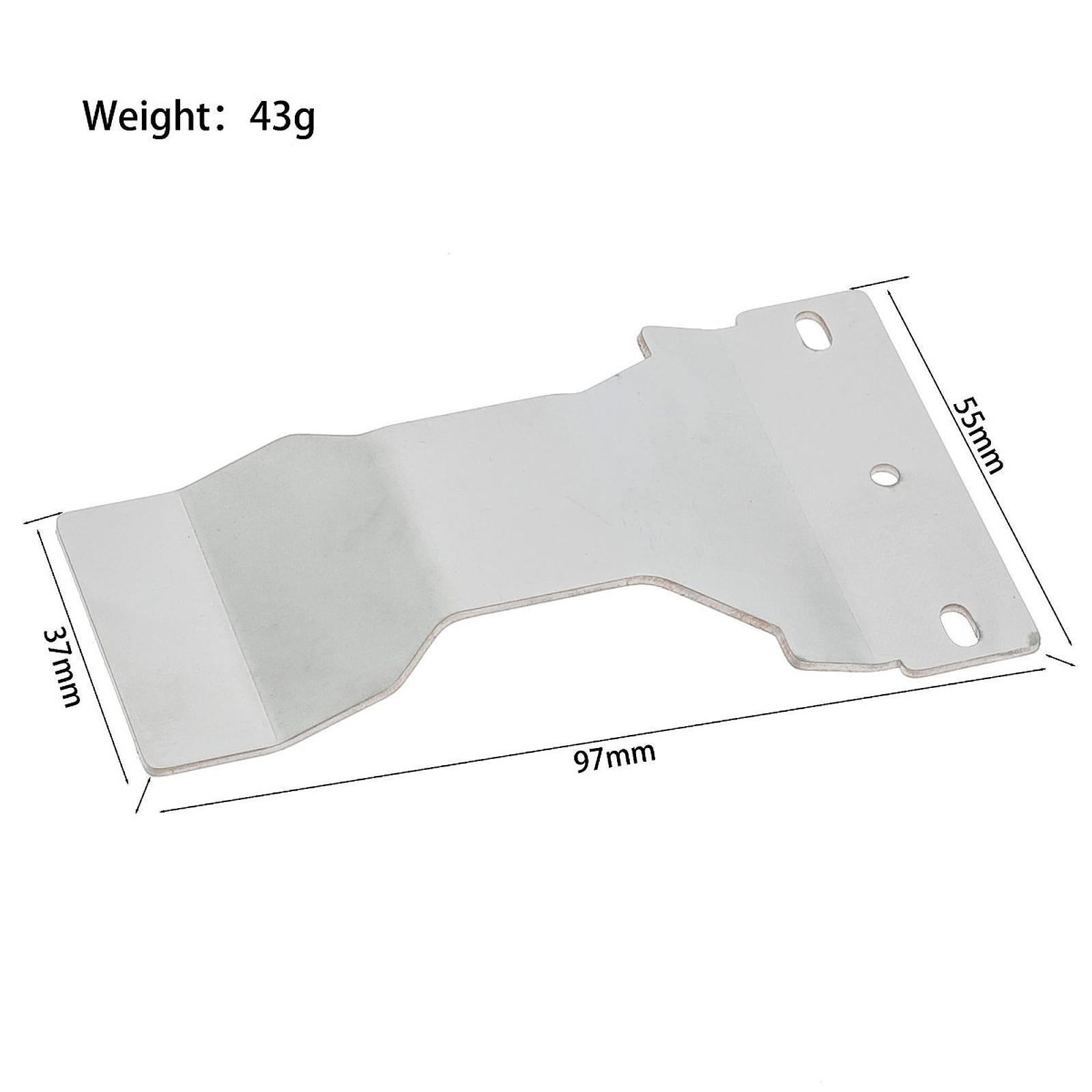 RC Car Chassis Plate Protector for 1:10 Replace Remote Control Car Accessories