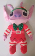 NEW Disney Collection Lilo Stich Christmas Angel Elf Holiday Plush Toy 14"