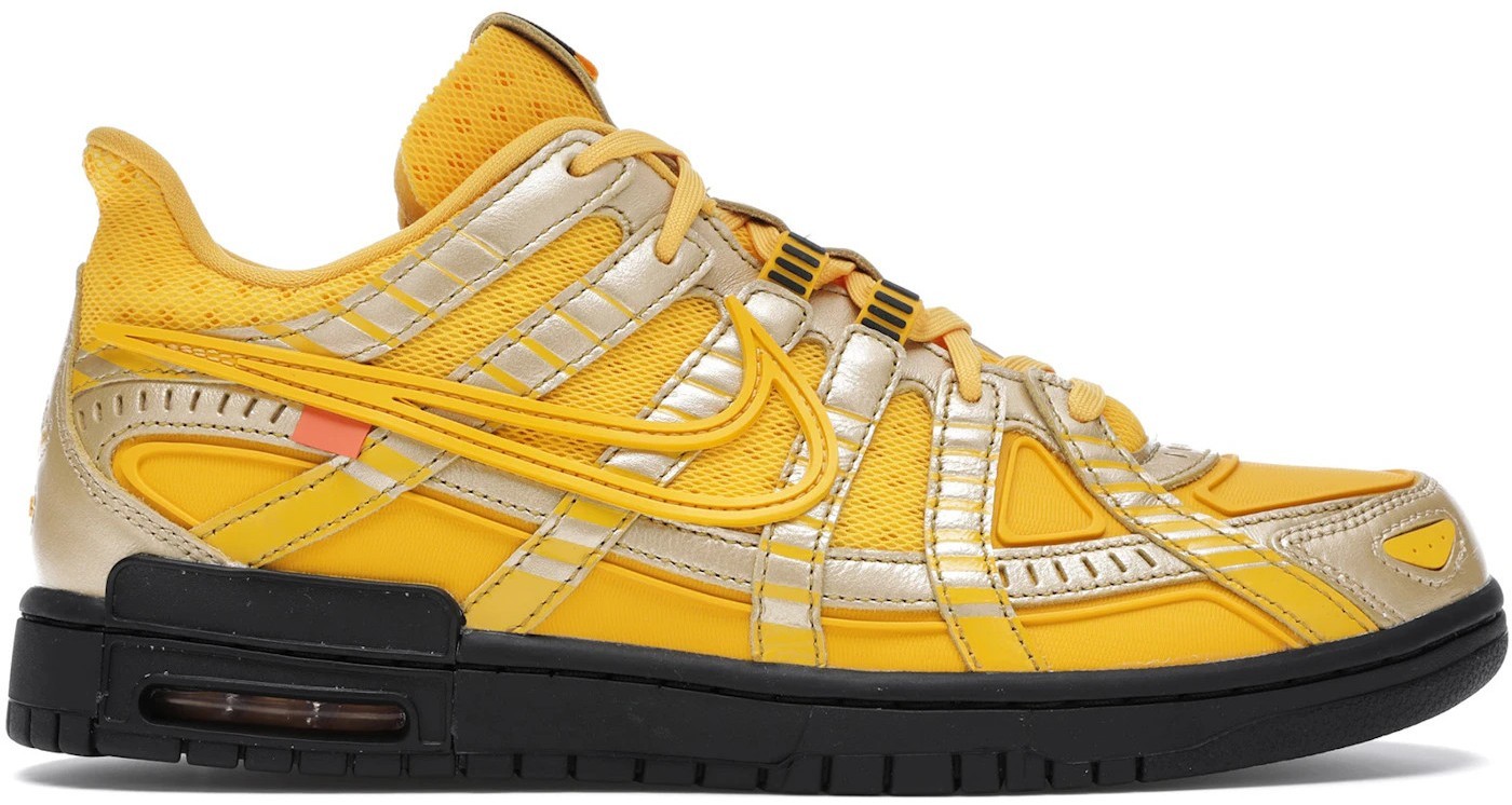 ナイキ×off-white ラバーダンク 16cm Nike Off-White x Air Rubber Dunk University Gold for Sale