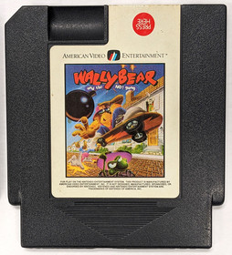 Nintendo NES Wally Bear and the NO! Gang GENUINE OEM CASE ONLY - NO GAME BOARD