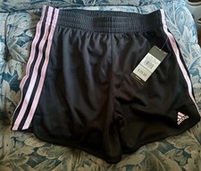 girls Adidas athletic shorts
