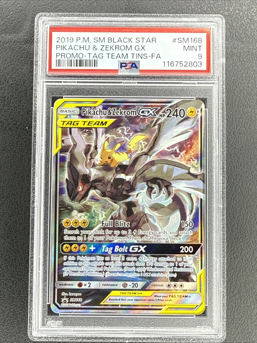 Pikachu & Zekrom GX SM168 Sm Holo for sale online | eBay