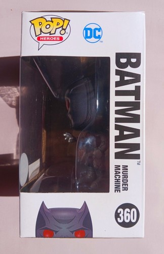 Funko Pop Batman Earth-44 Murder Machine #360 GITD Chase LE Hot Topic Exclusive - Picture 2 of 6