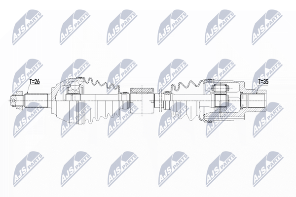 NTY Antriebswelle NPW-BM-123 FüR Mini-image