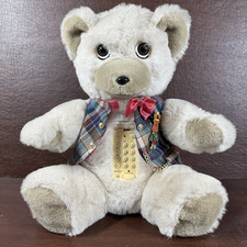 KC Bearifone II Animated Talking Teddy Bear TeleConcepts Speakerphone Telephone