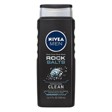 Nivea Men Rock Salts Body Wash 16.9 Oz 0.58 per gallon