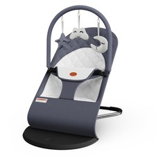 Portable Baby Bouncer Seat for Infants, 0-18 Months, 3 Modes of Use with Rocker