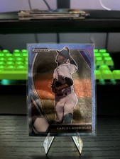 2021 Panini Prizm Draft Picks - Carlos Rodriguez #PDP177 Blue Velocity Prizm...