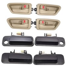 8Pcs Exterior  Interior Door Handles Toyota Camry 1997 1998 1999 2000 2001