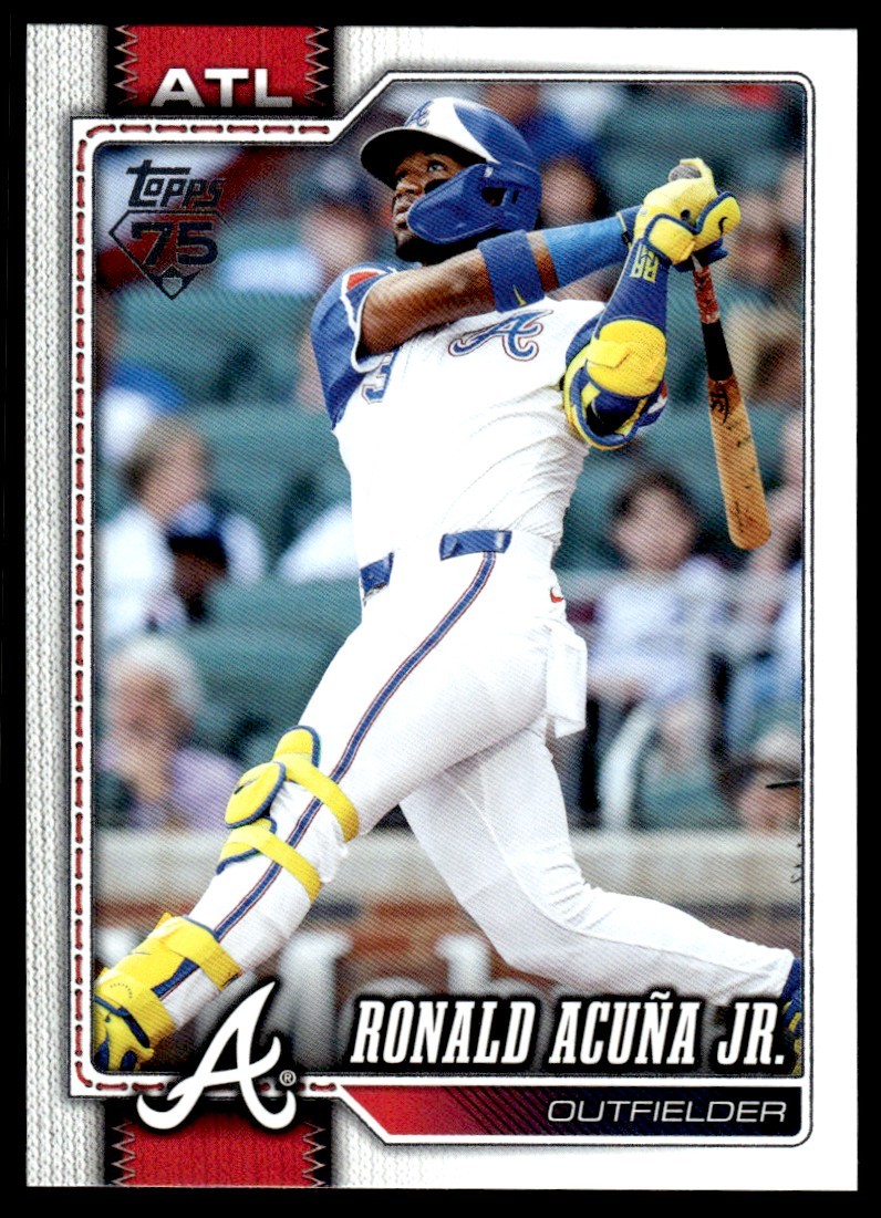Ronald Acuna Jr. 2026 Topps Series 1 Card ! #50 Atlanta Braves | eBay