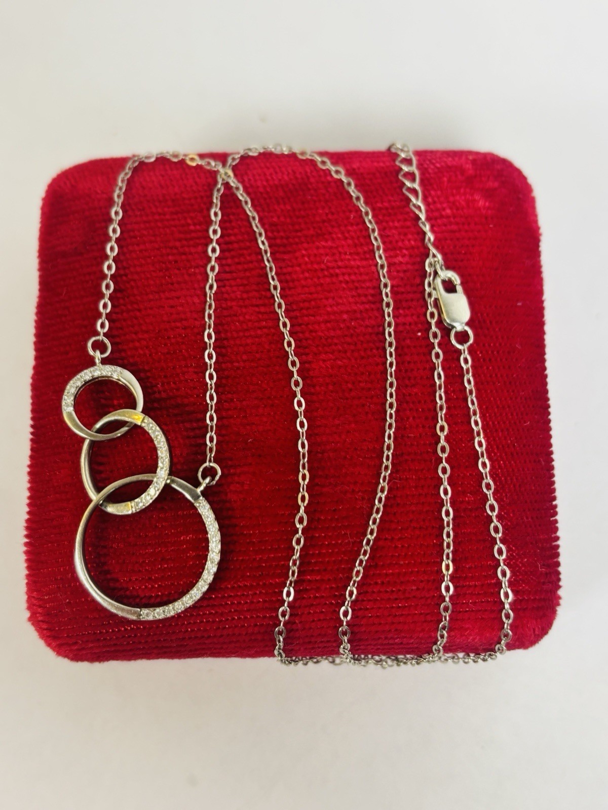 925 Sterling Silver Geometric Interlocking Circle… - image 11