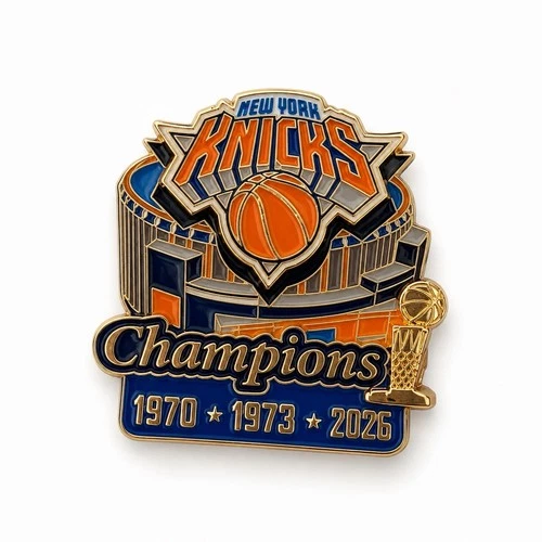 New York Knicks Champions 2026 Opening Night Pin MSG Banner Ring NBA Finals - product listing photo