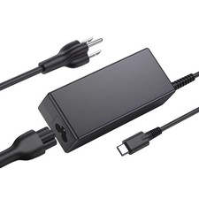 65W 20V/3.25A with USB-C Plug Replacement Power Adapter for HP OmniBook 5
