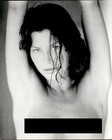 LMPE40 2nd Gen Restrike Photo 1980s FRENCH ELLE COVER GIRL TOP MODEL CARRE OTIS — photo 1