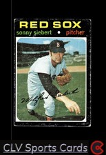 Boston Red Sox Sonny Siebert #710 Topps Baseball Very Good