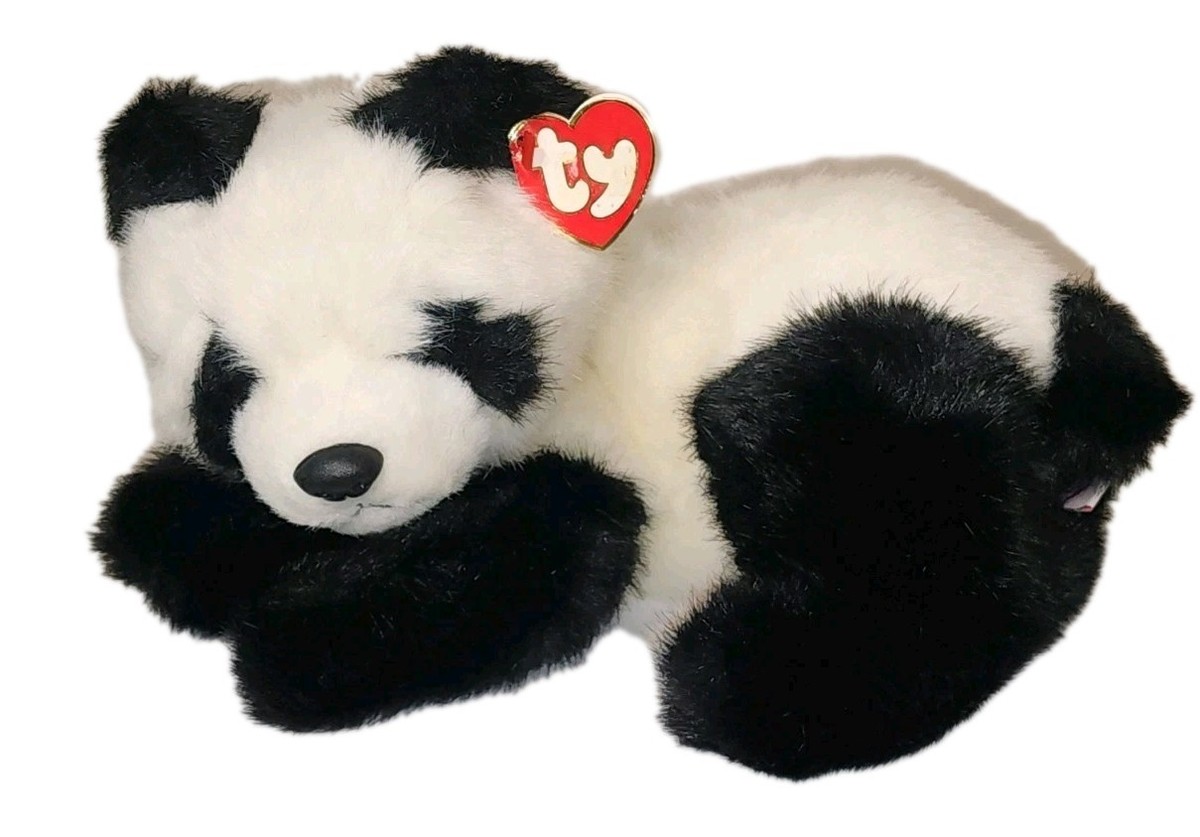 【Teddy1227】 Ty Classic Plush - BAMBOO the 1996 Panda Bear (11 Inch) MWCT