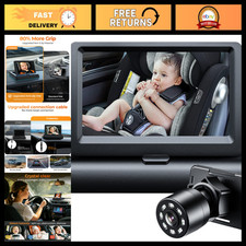Baby Car Camera 1080p HD, Easy Installation, Clear View, Reliable Safety Monitor