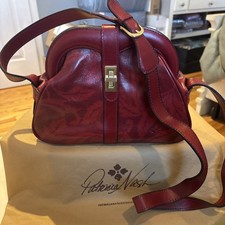 Patricia Nash Florentina Signature Floret /Vintage Red Crossbody