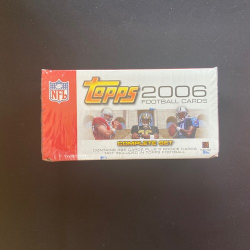 Topps 2006 Football Cards Unopened Complete Set Of 385 Cards Stars 