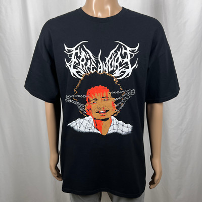 Eric Andre Men's 2XL Black Eric Wept/The Eric Andre Show Live Tour T-Shirt
