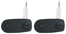 Rockville BT-LINK Pair of Aux to Bluetooth Adapters To Link 2 Speakers Together