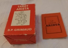 Tarot ARISTA ancien 1964 B P Grimaud ****Envoi Gratuit .