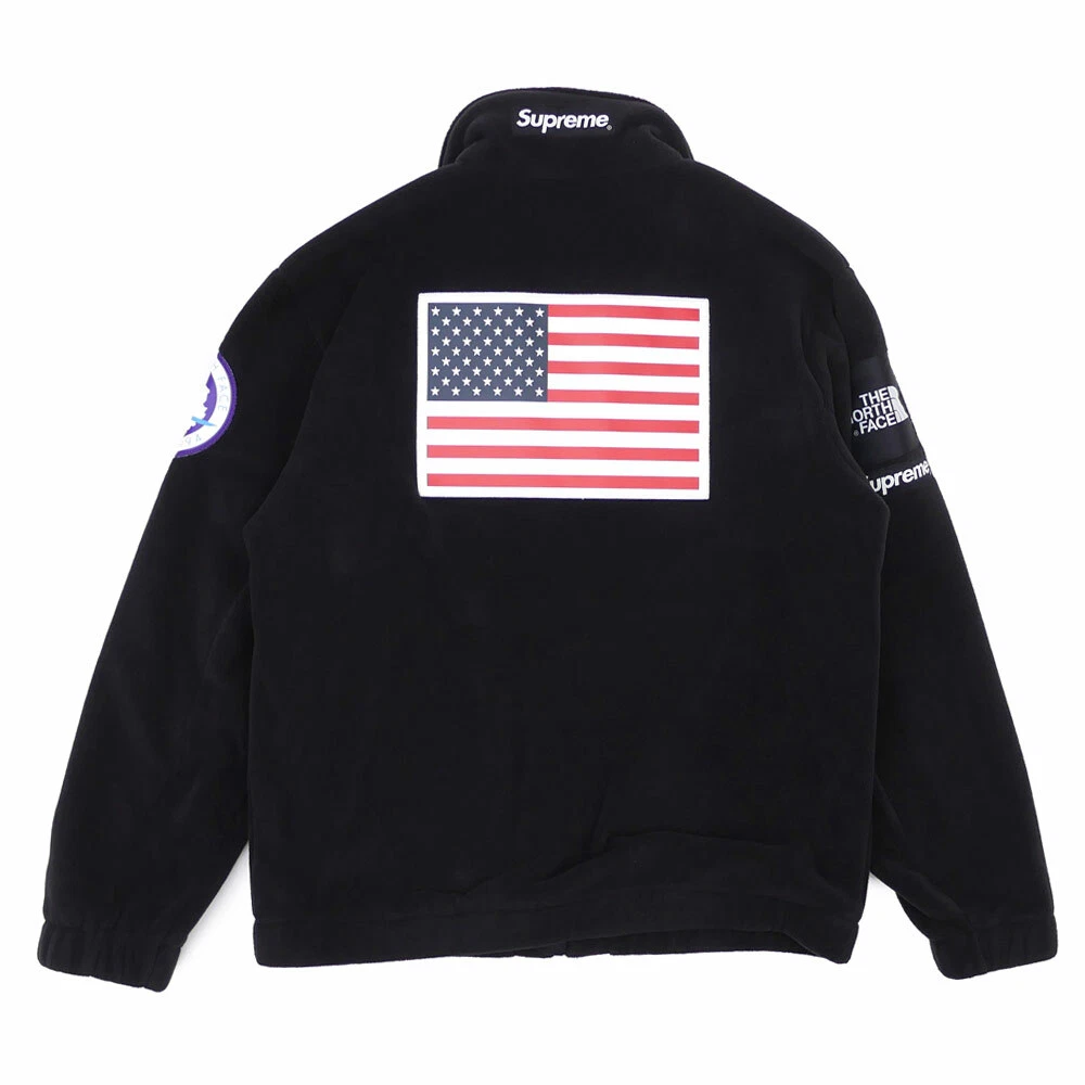 Veste polaire Supreme The North Face Trans Antarctica Expedition noire SS17 NEUVE