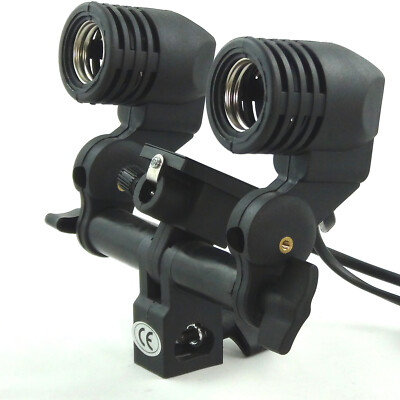 DynaSun MM2 2in1 Lampenfassung Studio Stativaufsatz Lampenhalter Schirmhalter